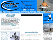 Tablet Screenshot of carolinacastpro.com